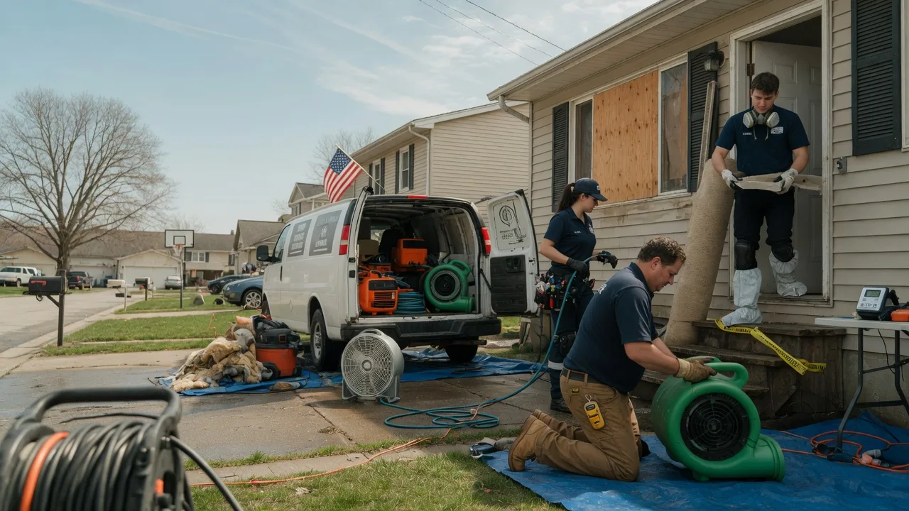 Water Damage Restoration in Tecumseh, OK near me